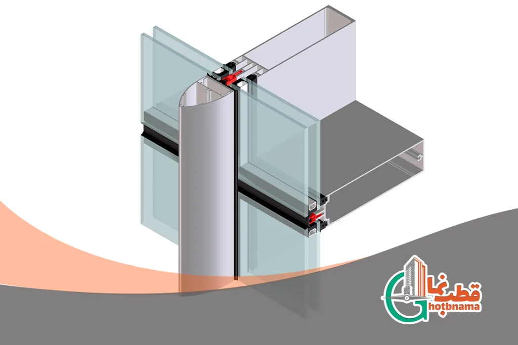 ترسم کرتین وال