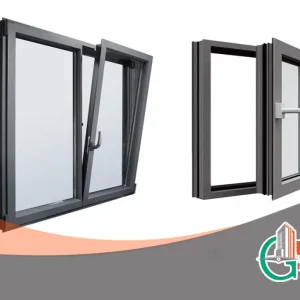 درب و پنجره دوجداره دو حالته آلومینویمی