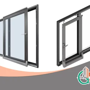 درب و پنجره آلومینیومی دوجداره ترمال بریک فولکس واگنی