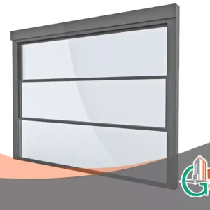 پنجره گیوتینی دوجداره آلومینیومی ترمال بریک