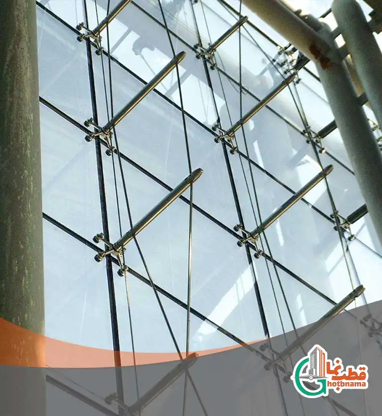 مزایای نمای اسپایدر شیشه ای