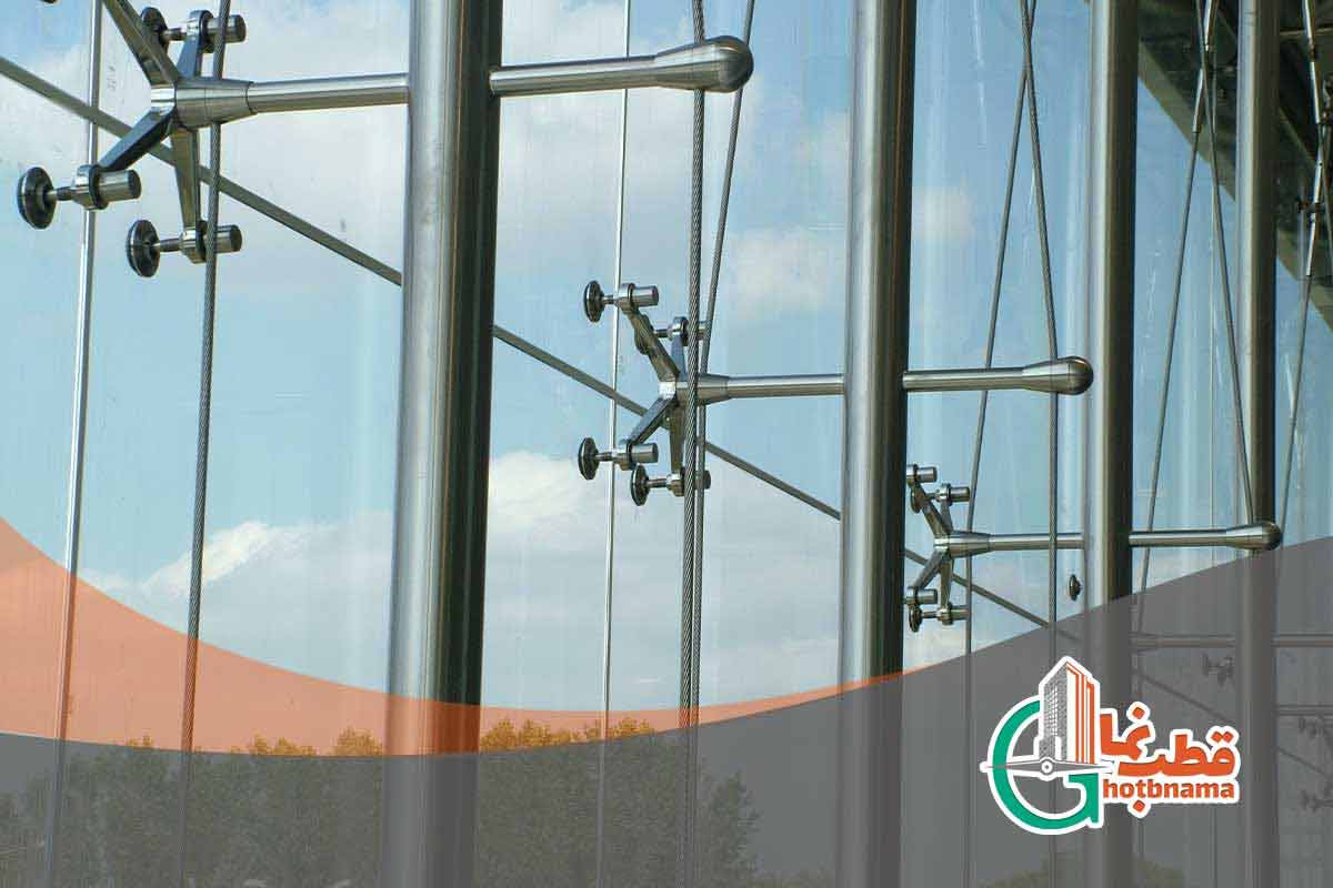 نمای شیشه ای اسپایدر در ساختمان های با کاربری متفاوت