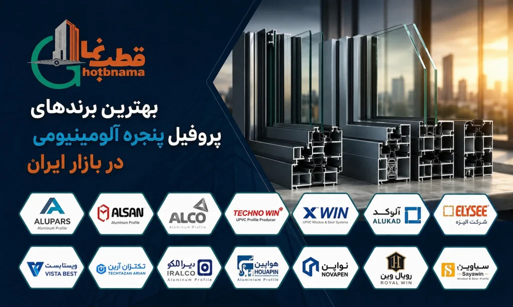 بهترین برندهای پروفیل پنجره آلومینیومی در بازار ایران