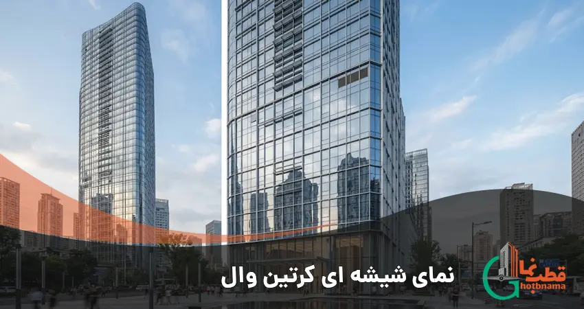 نمای شیشه‌ای